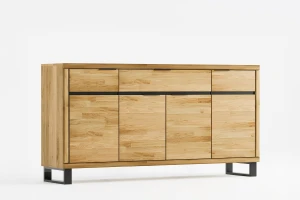 Komoda dębowa loft Mono 03