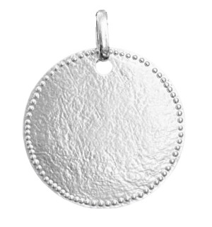 Manufacture Mayaud La Mini Belle Martelée Perlée Argent