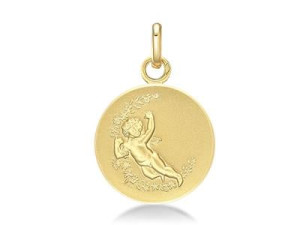 Orféva Médaille Petit Ange Or Jaune