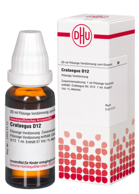 CRATAEGUS D 12 Dilution 20 ml