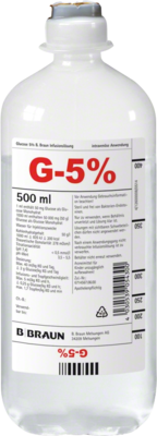 GLUCOSE 5% B.Braun Ecobag 20X250 ml