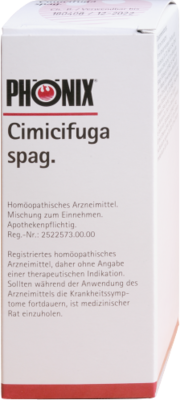 PHÖNIX CIMICIFUGA spag.Mischung 50 ml