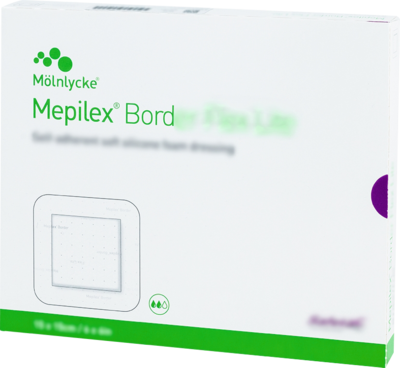 MEPILEX Border Flex Lite Schaumverband 15x15 cm 5 St