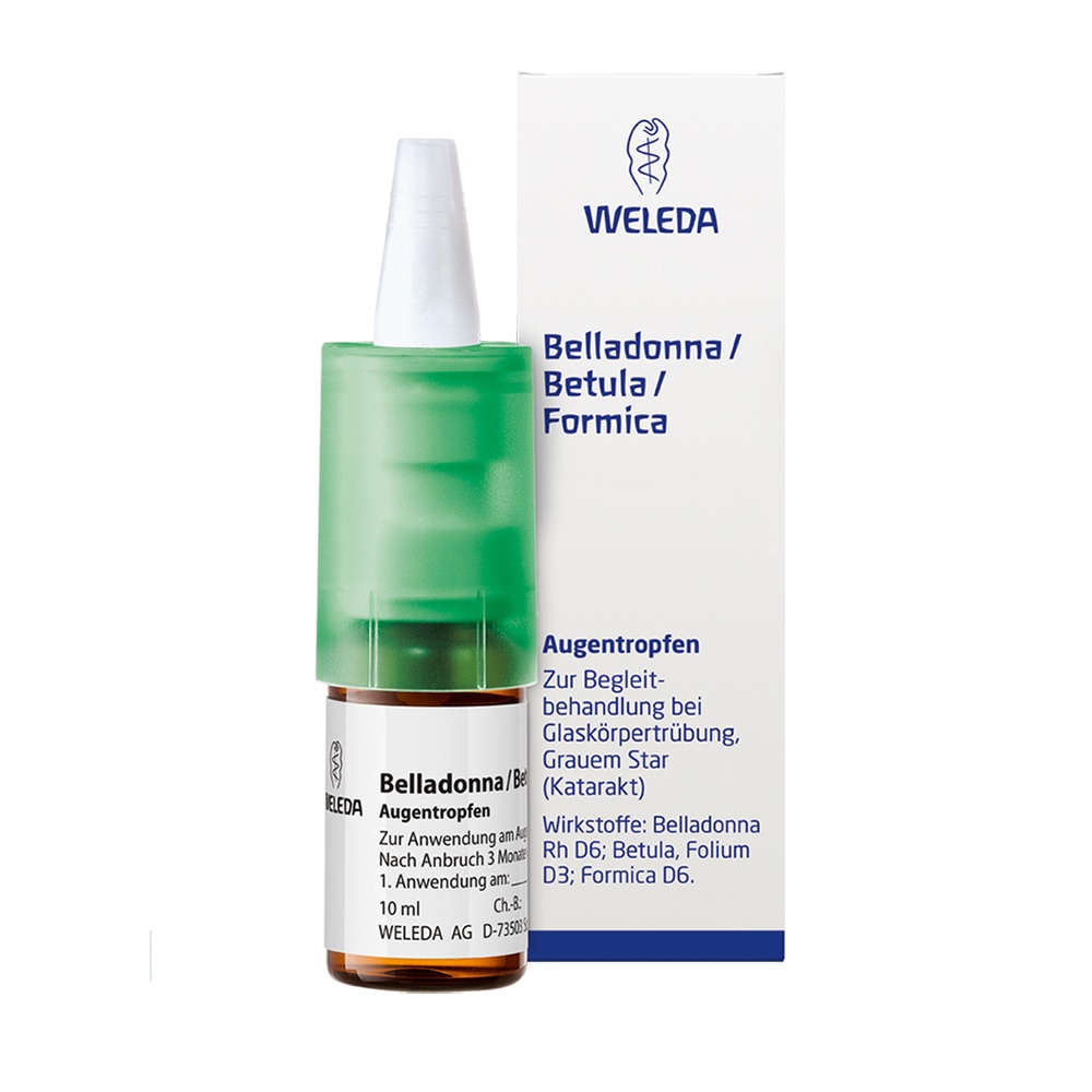 BELLADONNA/BETULA/FORMICA Augentropfen 10 ml