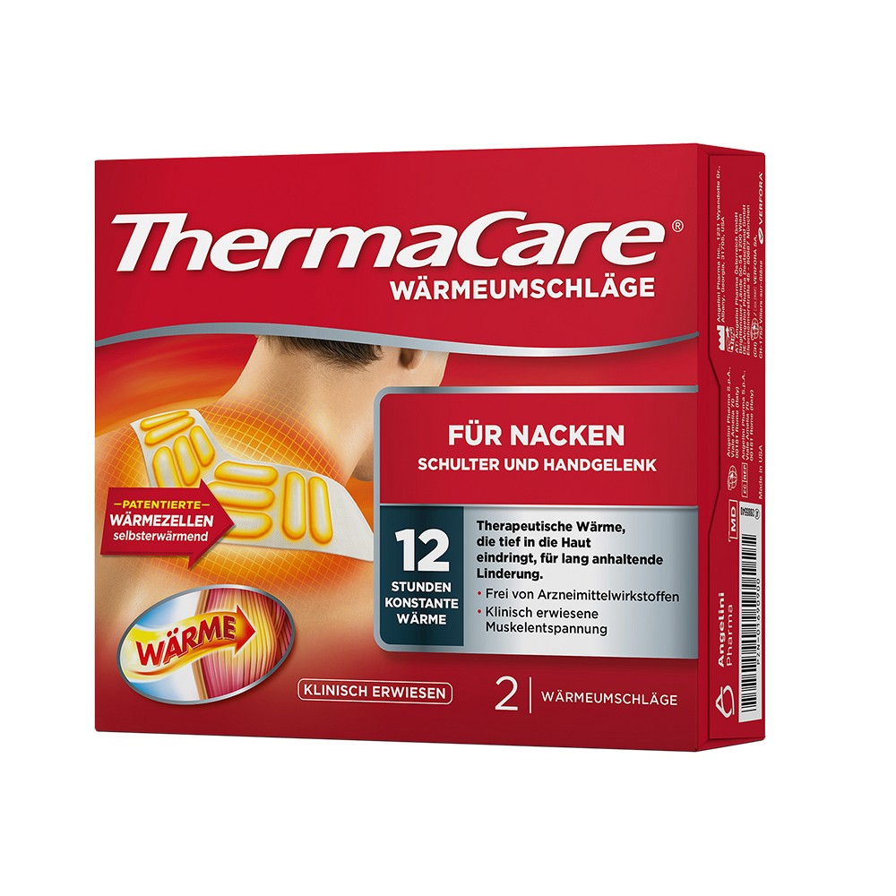 THERMACARE Nacken/Schulter Auflagen z.Schmerzlind. 2 St