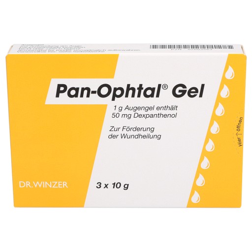 PAN OPHTAL Gel 3X10 g