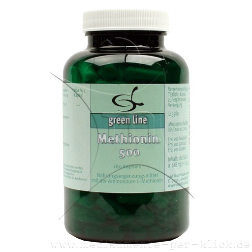 METHIONIN 500 Kapseln 180 St