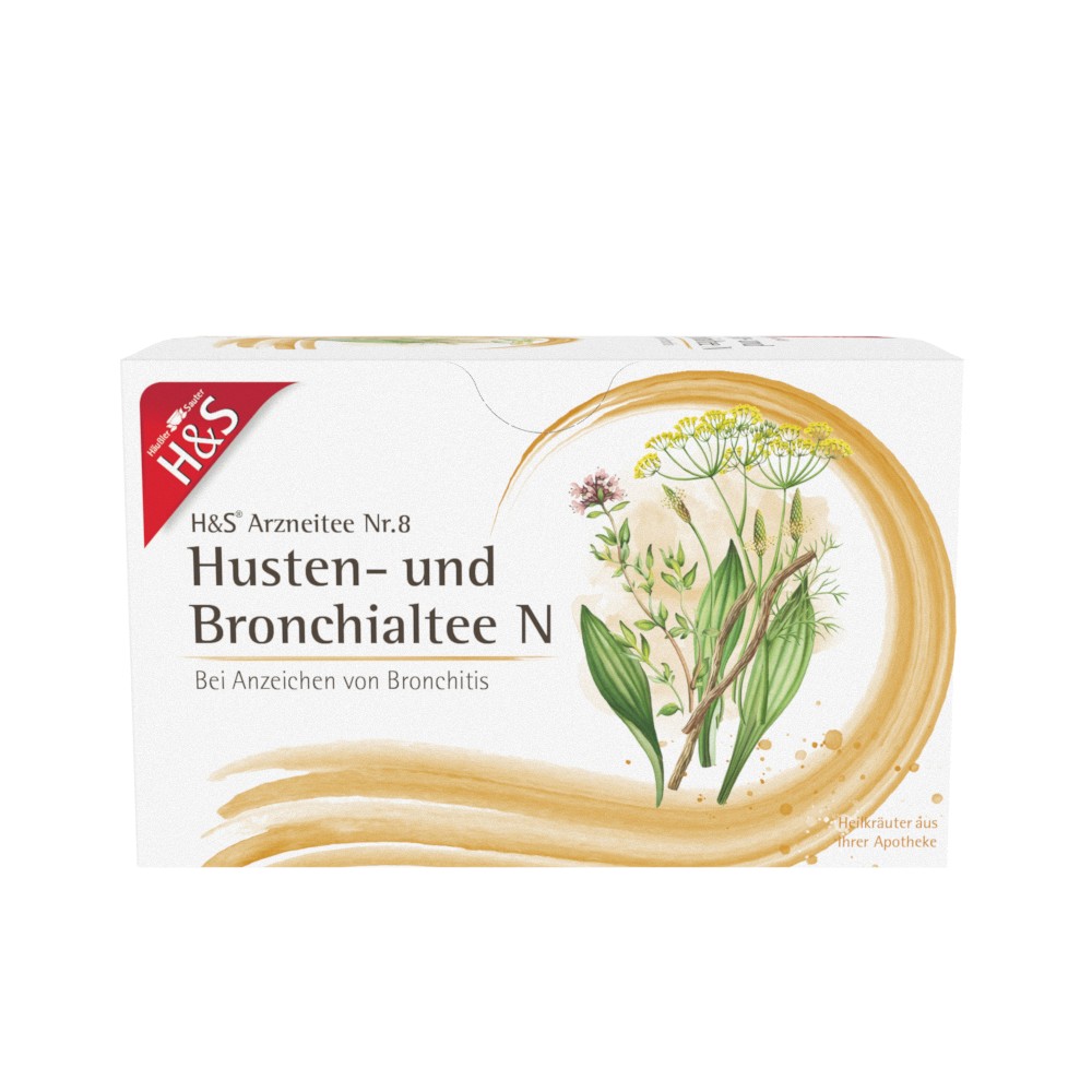 H&S Husten- und Bronchialtee N Filterbeutel 20X2.0 g