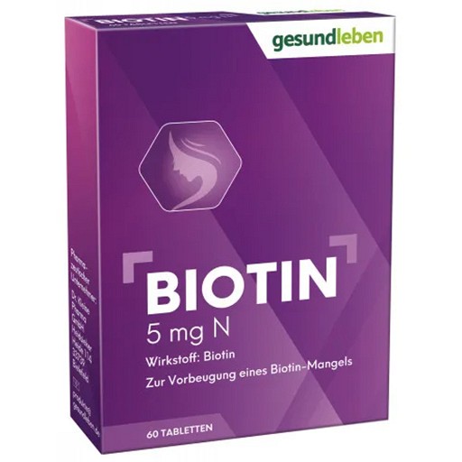 GESUND LEBEN Biotin 5 mg N Tabletten 60 St