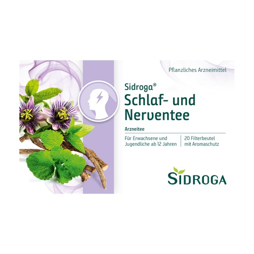 SIDROGA Schlaf- und Nerventee Filterbeutel 20X2.0 g