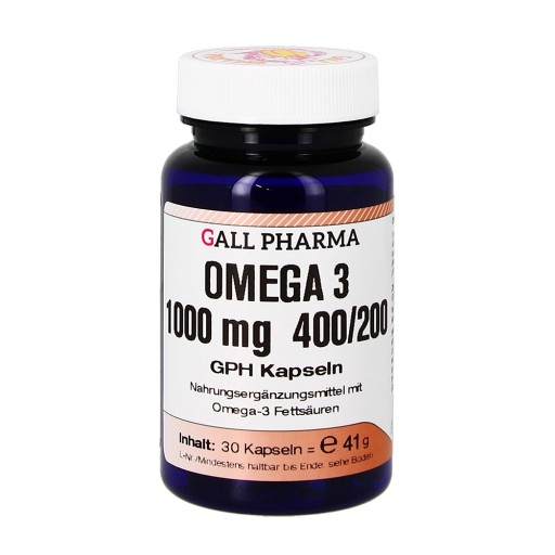 OMEGA-3 1000 mg 400/200 GPH Kapseln 30 St