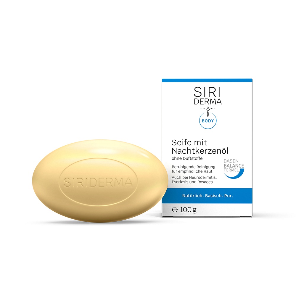 SIRIDERMA Seife ohne Duftstoffe 100 g
