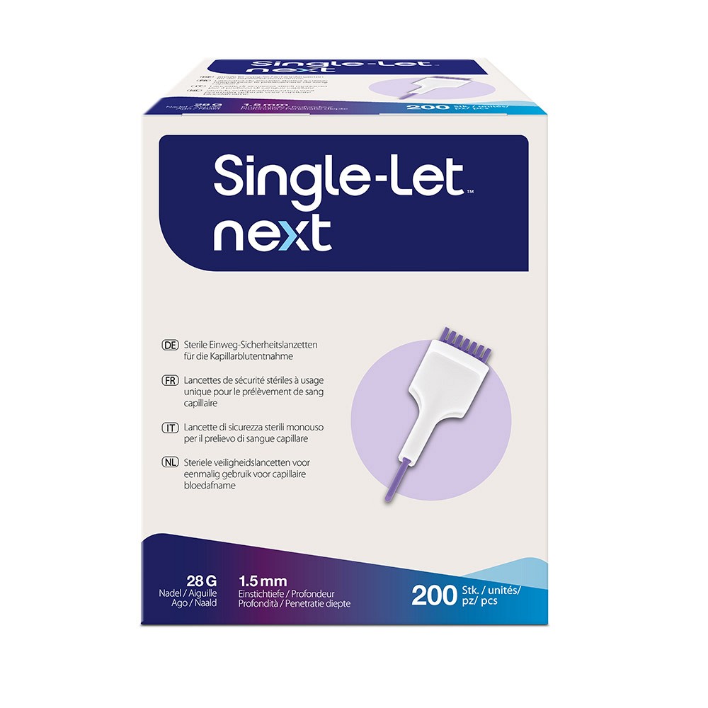 ASCENSIA Single-Let next Sicherheitslanzetten 200 St
