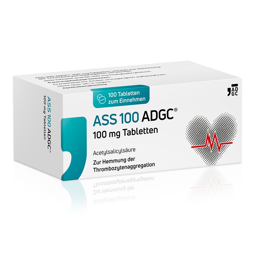 ASS 100 ADGC 100 mg Tabletten 100 St