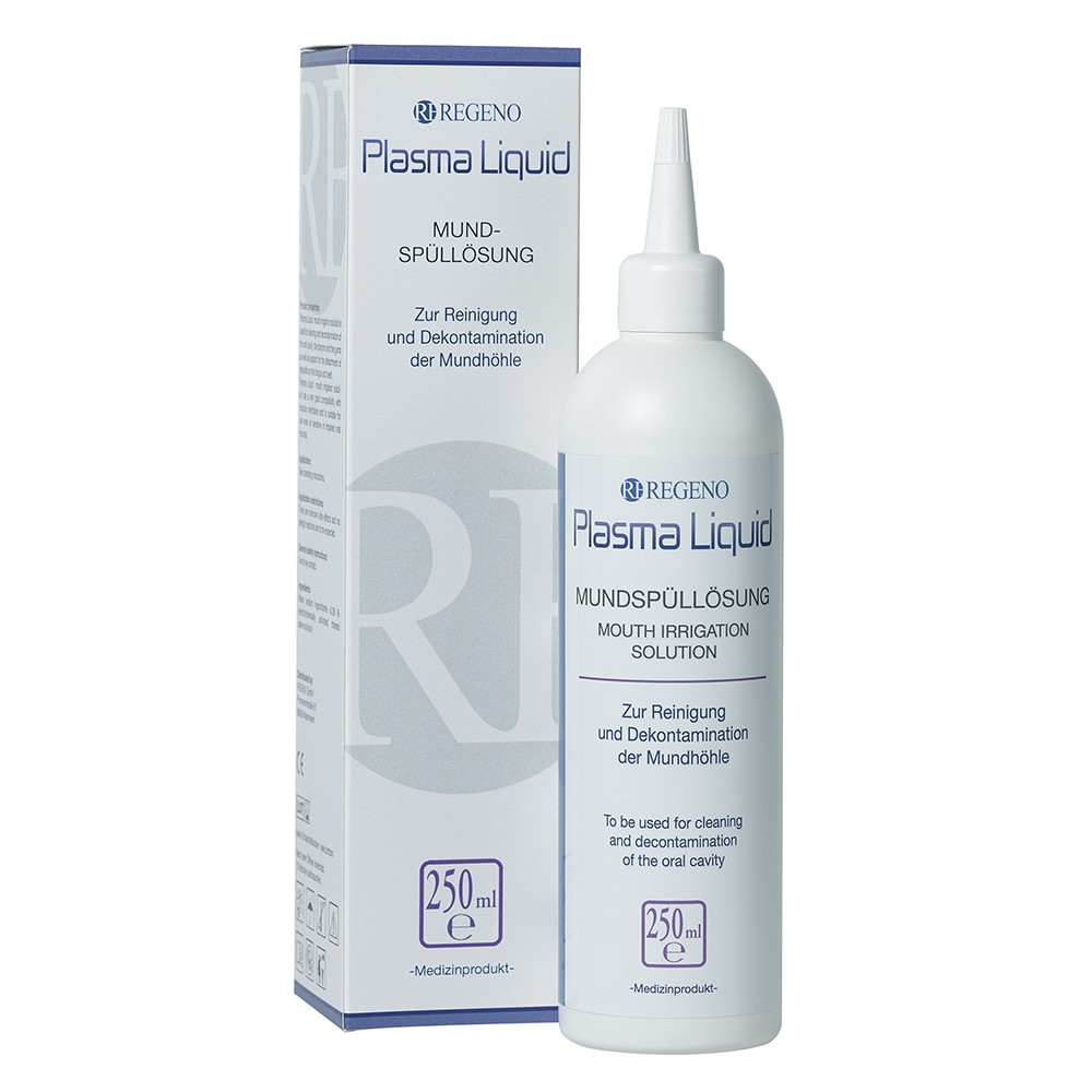 PLASMA LIQUID Mundspüllösung z.Reinigung+Dekontam. 250 ml
