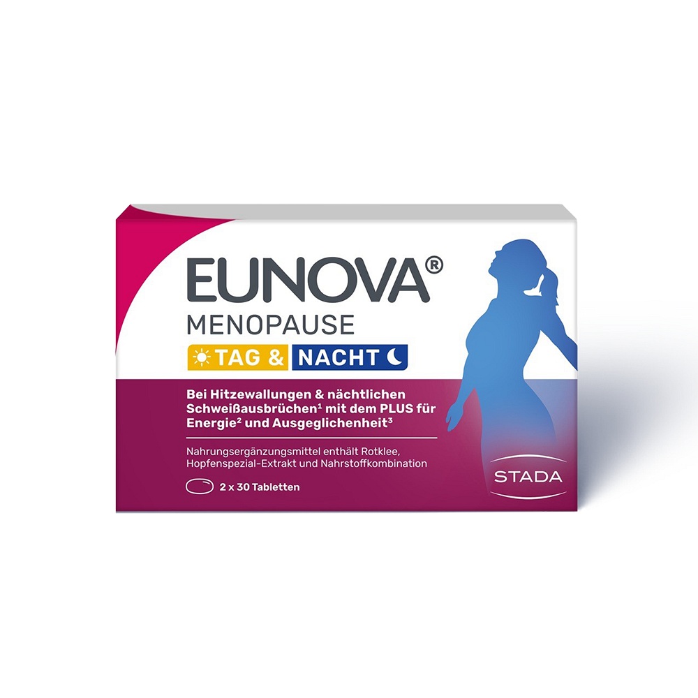 EUNOVA Menopause Tag & Nacht Tabletten 60 St