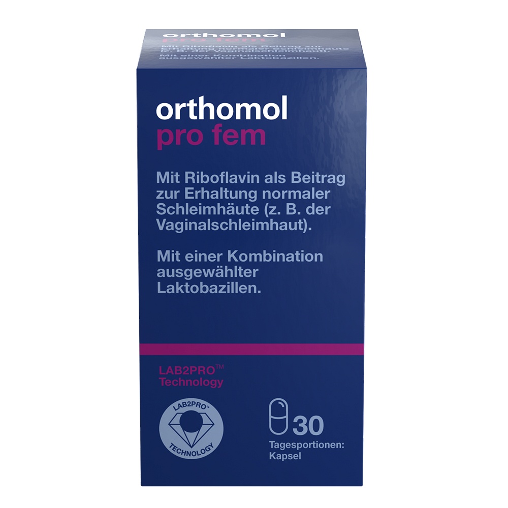 ORTHOMOL pro fem Kapseln 30 St