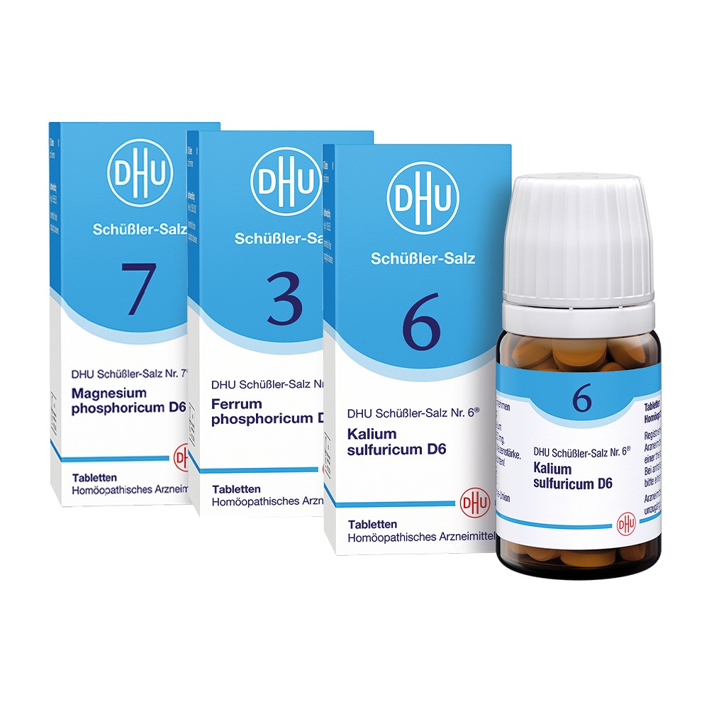 DHU Schüßler-Salze Kur mit dem Mineralsalz des Immunsystems 3X80 St