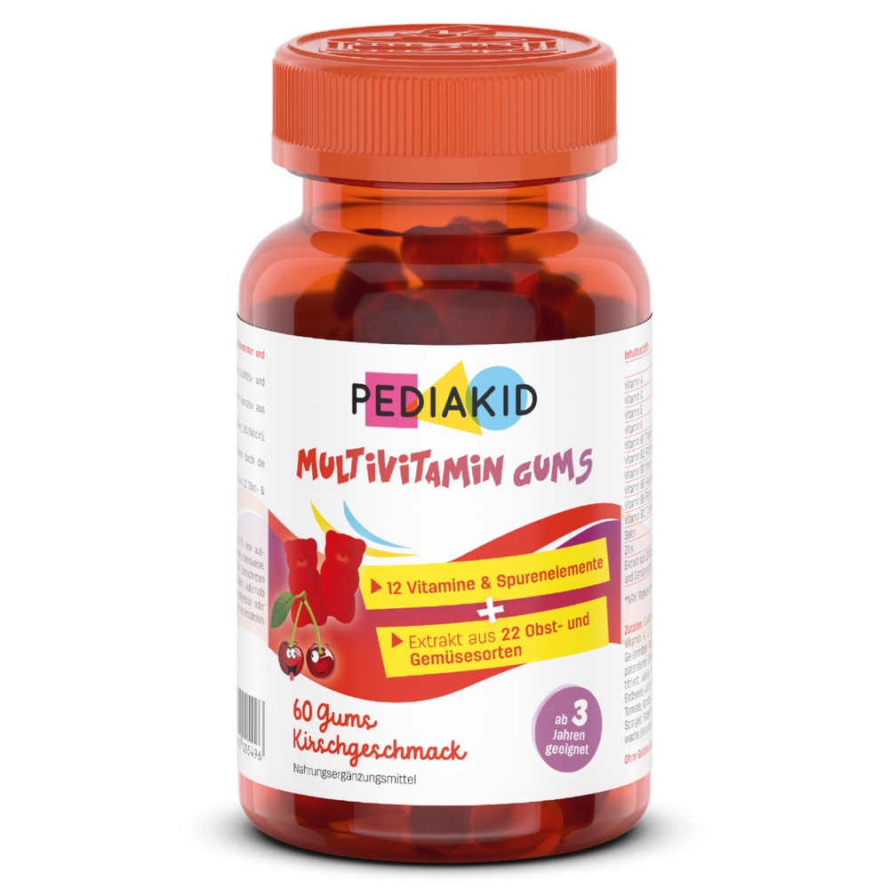 PEDIAKID MULTIVITAMIN GUMS 138 g