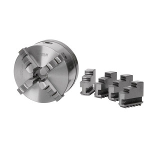 OPTIMUM Uchwyt tokarski czteroszczękowy Camlock O 200 mm Camlock DIN ISO 702-2 Nr. 6