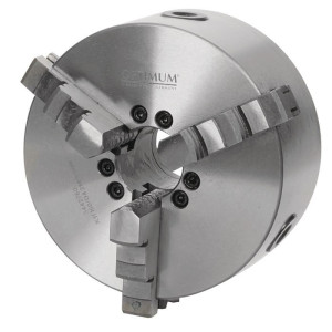 OPTIMUM Uchwyt tokarski trójszczękowy Camlock O 200 mm Camlock DIN ISO 702-2 Nr. 6