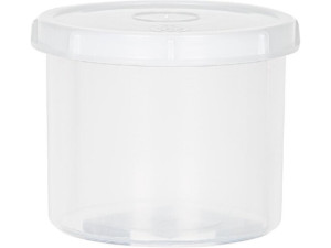 Dose rund mit Schraubdeckel 1000 ml, PP,transparent