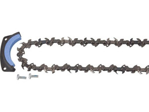 Powersharp Ersatzkette 45cm 62 Treibglieder 3/8', Hobby inkl. Schleifstein