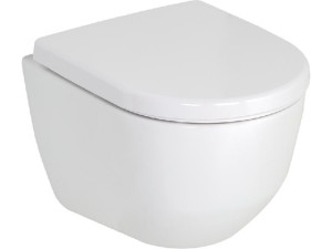 Wand-tiefspül-wc Laufen Pro S 360x375x560 mm spülrandlos, erhöht weiß