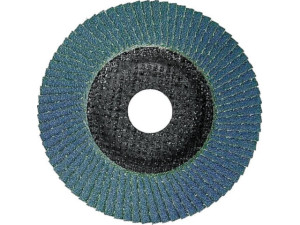 Lamellenschleifteller verox® Zirkokorund Körnung:ZK 80 125 mm / Baumwollgewebe