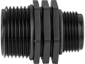Ibc Anschlussnippel, Kunststoff AG DN25 (1")xAG DN20 (3/4")