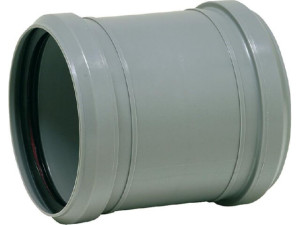 Ht Doppelmuffe DN40, mit Anschlag