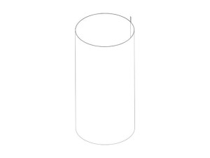 Buderus 8735100595 Folienmantel P750 weiss everp