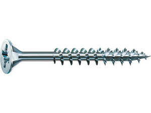 Senkkopfschraube Spax Wirox Teilgewinde Kreuzschlitz d 5,0x90mm VPE 200 Stück