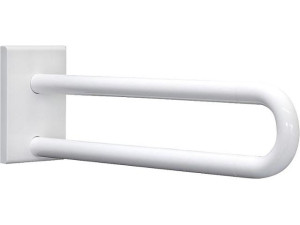 Wandstützgriff aus Nylon, Ausladung 600mm, Farbe Weiß 19