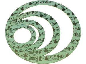 Flanschdichtung DN50 (2") 50x90mm PN6 grün 1,8mm DIN 2631