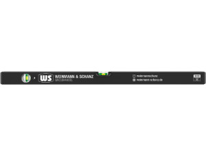 Ws Aluminium-Wasserwaage AV 80 Messlänge 80 cm