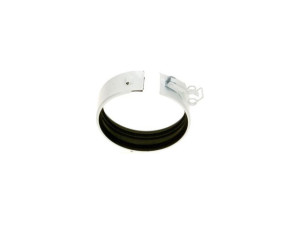 Buderus 7099351 Klemmband DN100 weiß mit Manschette