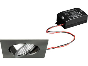 Led EBS 230V 6W 3000K nickel matt