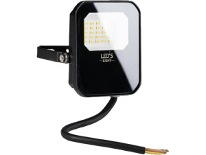 Led Strahler - 10W 1400lm 4000K IP65 - Schwarz