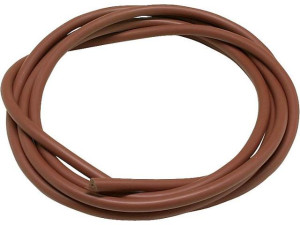 Silicon-zündkabel für Zündtrafos, rot, Durchmesser 7mm, flexible Qualität, 1m