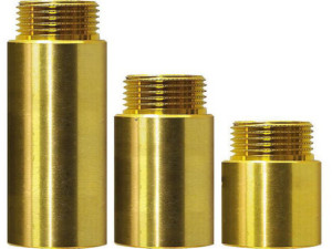 Hahnverlängerung Messing MessingAG/IG - Schwere Ausführung DN10(3/8')x50mm