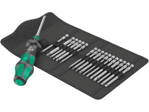 Schraubendreherset 19-teilig,Schlitz,Phillips,TORX, Innensechskant,Innenvierkant