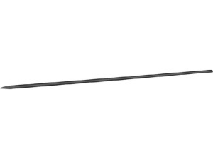 Pflasternadel/schnureisen, 1200 x 16 mm, ohne Kopf, unlackiert, angeschmiedete Spitze