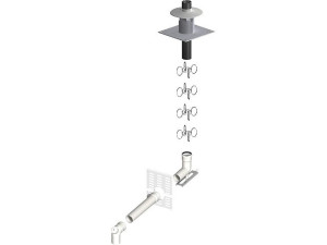 Kunststoff-abgassystem (raumluftabhängig) Basis Set 4 DN80