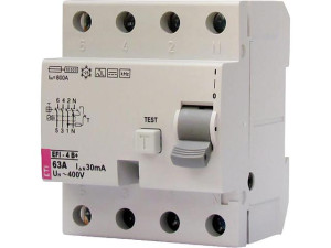 Fi-schalter EFI-4B+, 4-polig, 63A, 30mA, Typ B+, unverzögert