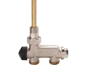 Heimeier 3878-02.000 E-Z Ventil mit Tauchrohr DN15 Zweirohrsystem Durchgangsform