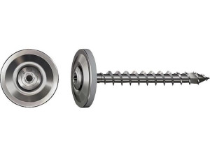 Spenglerschraube A2 Vollgewinde, T-Star Plus 4,5x55mm VPE 70 Stück