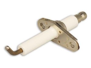 Mhg Zündelektrode für ecoGAS/ProCon Modelle, Isolatordurchmesser 10mm, Gesamtlänge 77mm