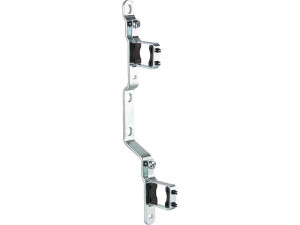 Doppel-wandhalterungsset mit Schalldämmeinlage, Wandabstand für Verteilerbalken 1", VPE 2 Stück