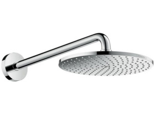 Hansgrohe Kopfbrause Raindance S 240 1 jet PowderRain mit Brausearm, d: 240mm chrom